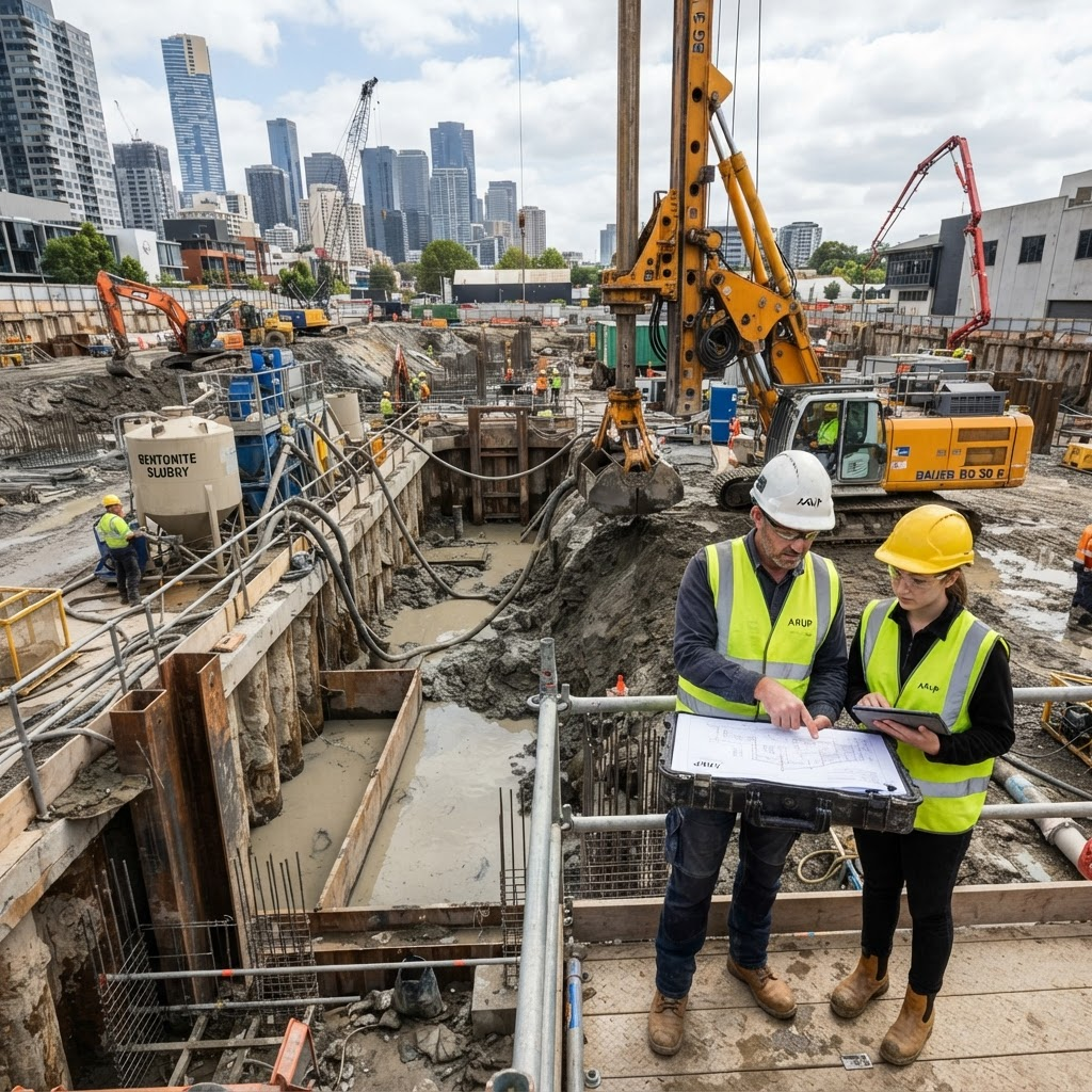 Bentonite in Civil Engineering: Slurry Walls and Waterproofing