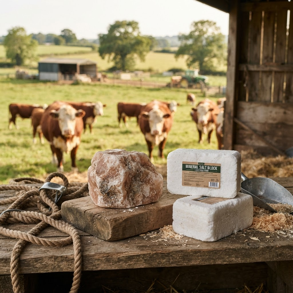 Feed-Grade Salt: Essential Minerals for Livestock Health