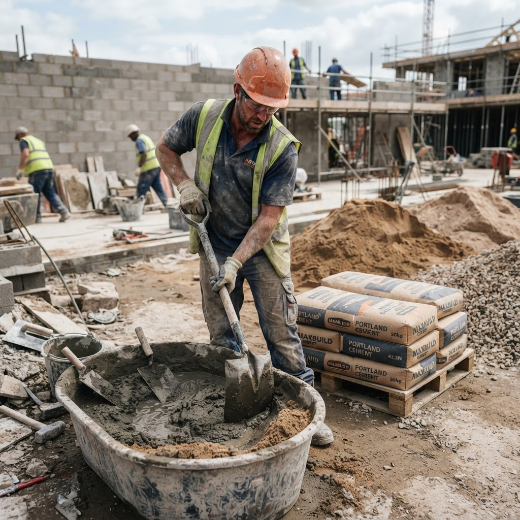 Silica Sand in Construction: Mortar, Plaster and Specialised Mixes